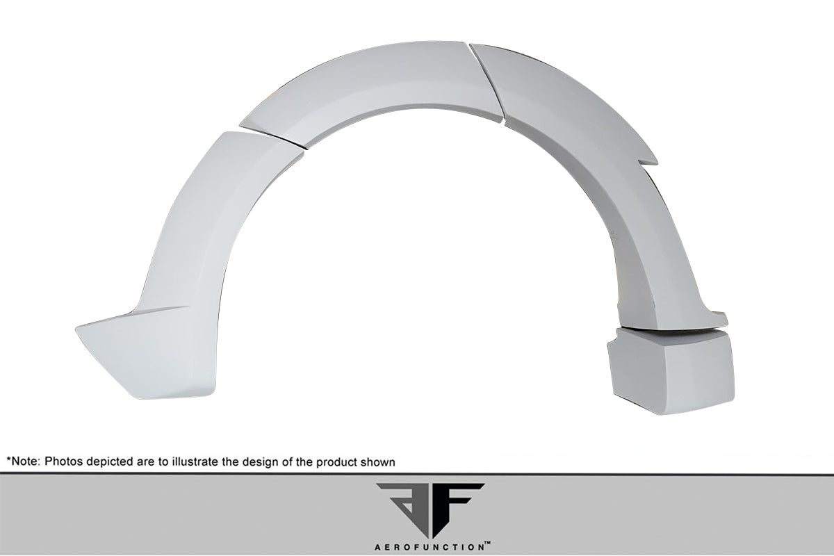 2012-2019 Land Rover Range Rover Evoque 5DR AF-1 Fender Flares ( GFK ) - 12 Piece